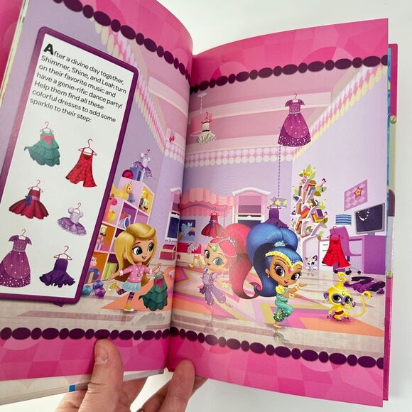 2/$6 Nickelodeon Shimmer and Shine Little Look and Find book (Hardcover) - Picture 4 of 9